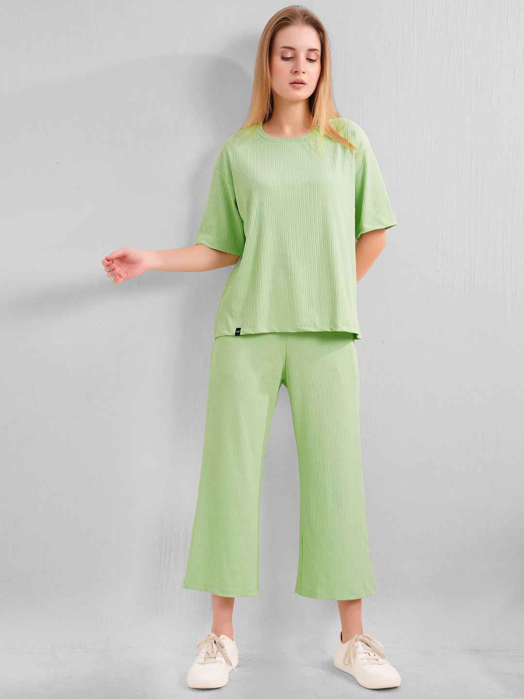 L&M Light Green Travel Co-ord Set