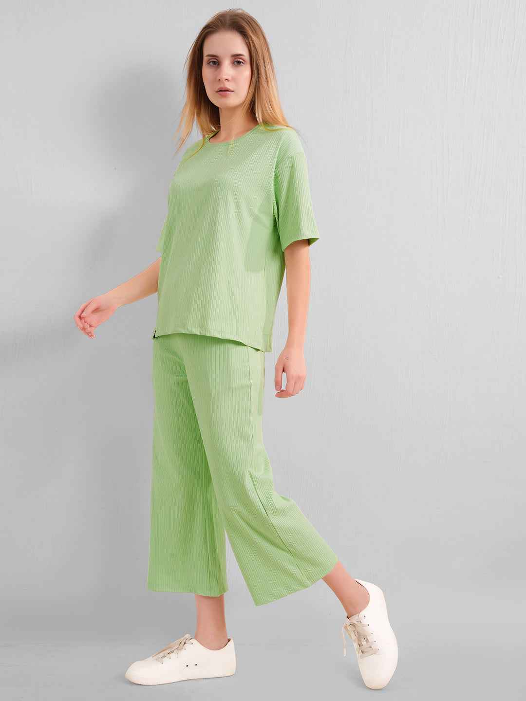 L&M Light Green Travel Co-ord Set