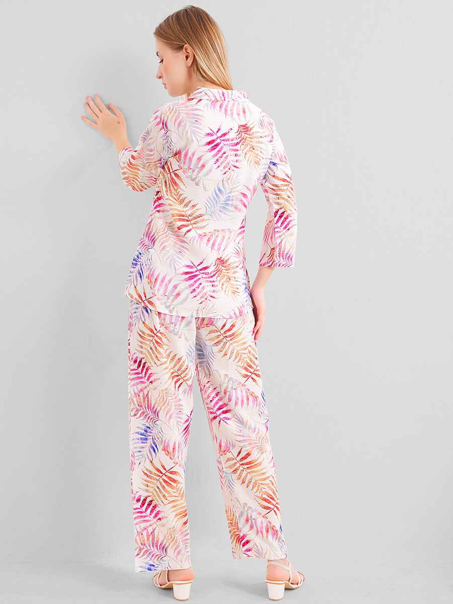 Linen Co-ord Set – Premium Linen Shirt & Straight Pants