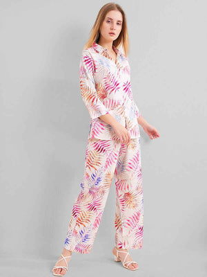 Linen Co-ord Set – Premium Linen Shirt & Straight Pants