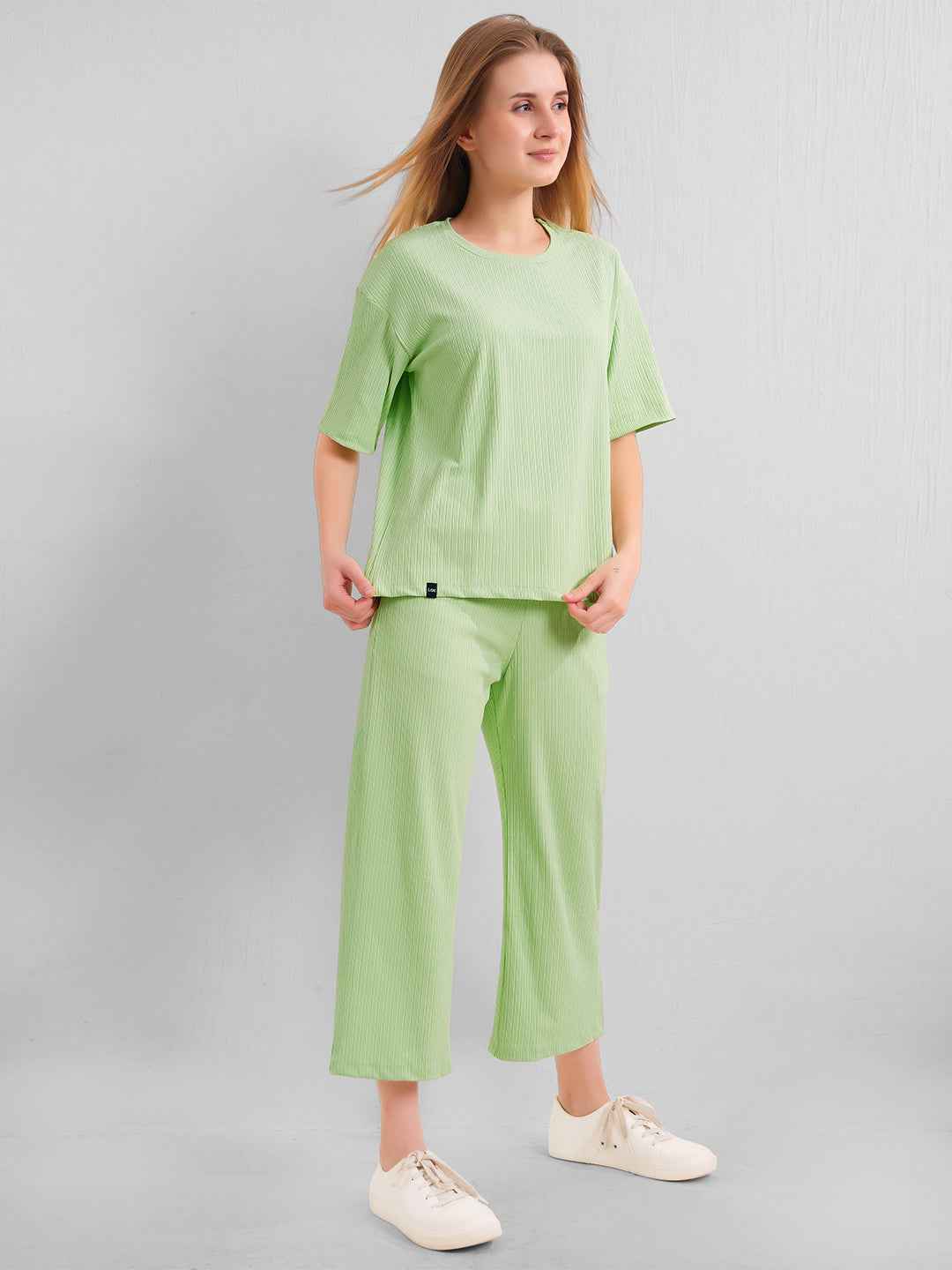 L&M Light Green Travel Co-ord Set