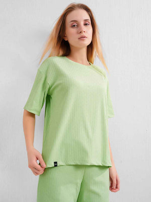 L&M Light Green Travel Co-ord Set