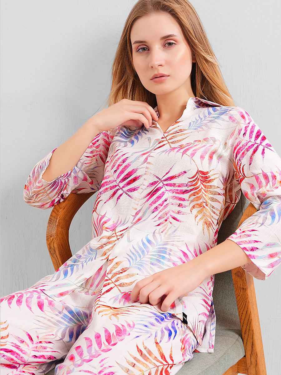 Linen Co-ord Set – Premium Linen Shirt & Straight Pants