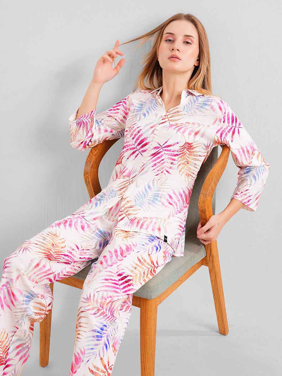 Linen Co-ord Set – Premium Linen Shirt & Straight Pants
