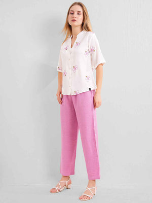 L&M Pink Co ord Set for Women
